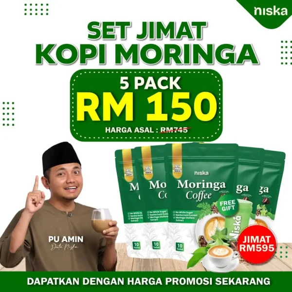 Set Jimat - 5 Pek